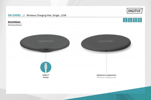 Digitus Wireless Charging Pad DA-10081