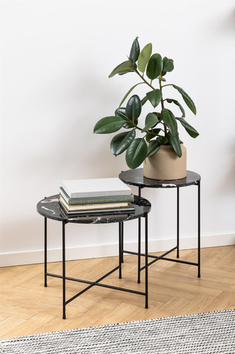 Coffee Table Avila, Black Marble
