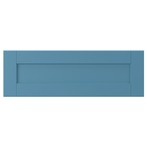 LERHYTTAN Drawer front, blue, 60x20 cm