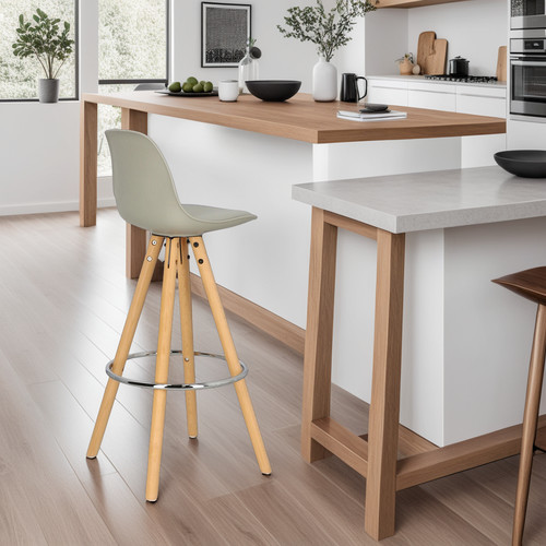 Bar Stool Nord, grey