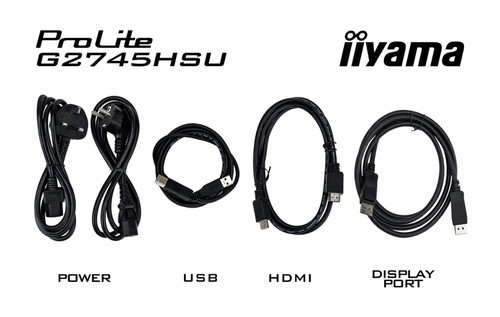 IIYAMA 27" Monitor G2745HSU-B2 IPS FHD 100Hz 1ms 2xUSB300cd
