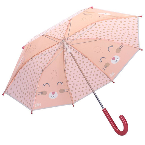 Pret Umbrella for Children, Kitty Giggle Pink