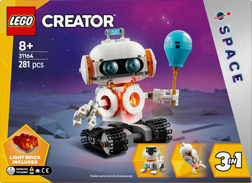 LEGO Creator 3-in-1 Space Robot 8+