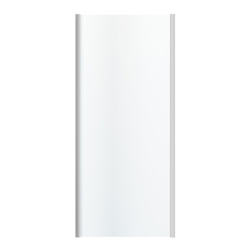 GoodHome Shower Panel Beloya 90 cm, chrome/transparent