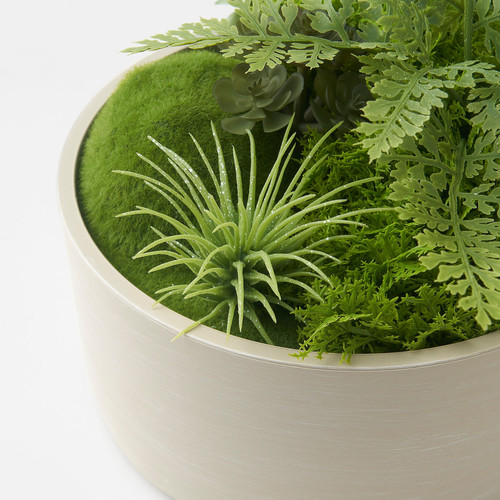 FEJKA Artificial potted plant, moss, 15 cm