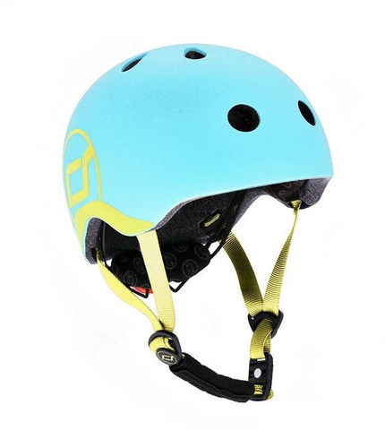 SCOOTANDRIDE XXS-S Helmet for Children 1-5 years, Blueberry