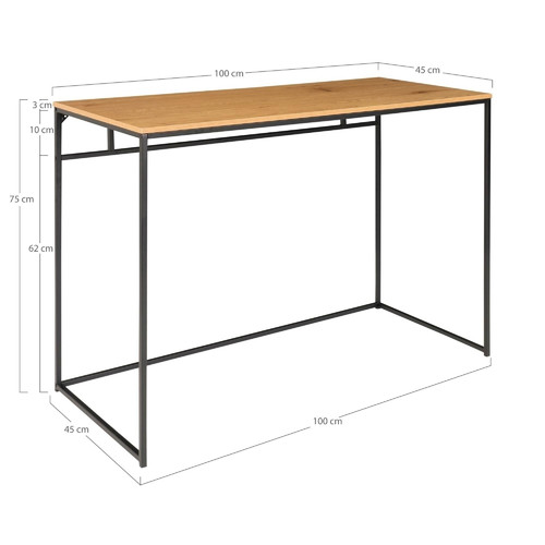 Desk Vita, natural oak