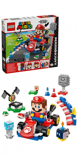 LEGO Super Mario Mario Kart - Interactive LEGO Mario and Standard Kart 7+