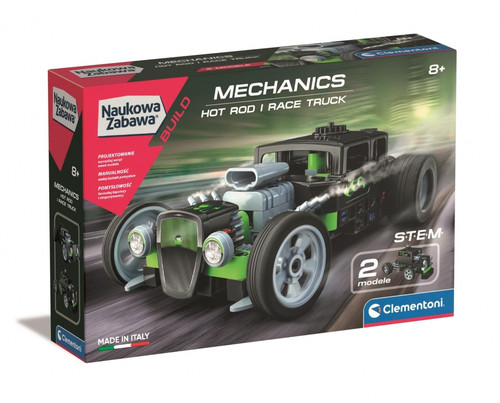 Clementoni Scientific Fun Mechanics Hot Rod / Race Truck 8+