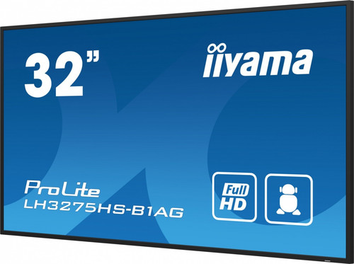 IIYAMA 32" Monitor LH3275HS-B1AG 24/7 IPS ANDROID 11 FHD