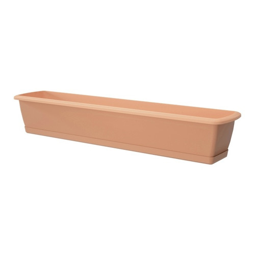 Balcony Hanging Plant Pot Respana 60 cm, terracotta