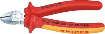 KNIPEX Diagonal Cutter Cutters 160mm