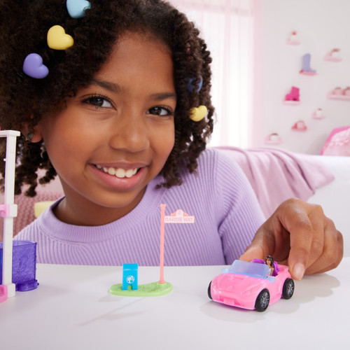 Barbie Mini Barbieland Doll & Vehicle Set HYF42 4+