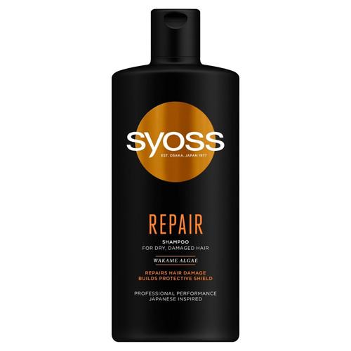Schwarzkopf Syoss Repair Shampoo for Dry & Damaged Hair 440ml