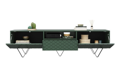 TV Cabinet Scalia, matt labrador/black legs