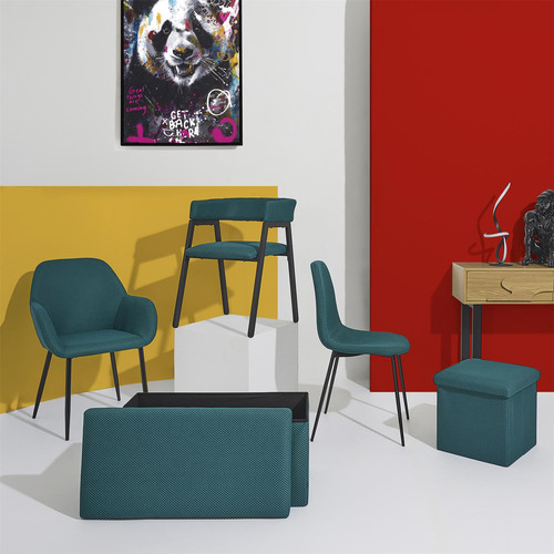 Dining Chair Lavia, turquoise