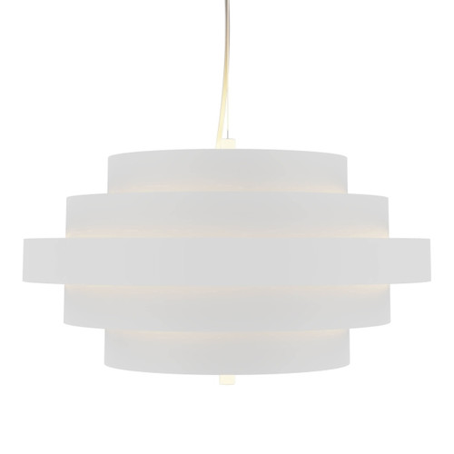GoodHome Pendant Lamp Euboea 1x E27, matt white