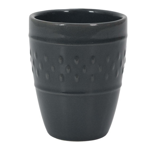 Espresso Cup Queso 100ml, dark grey