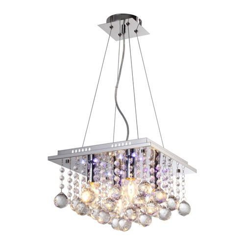 Pendant Lamp Escada 4 x 40W E14, chrome