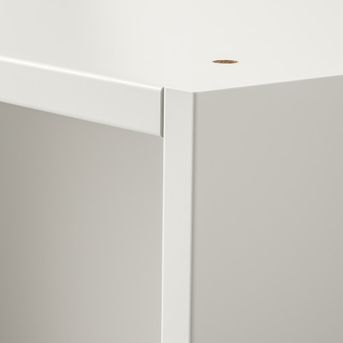 PAX Wardrobe frame, white, 75x58x236 cm