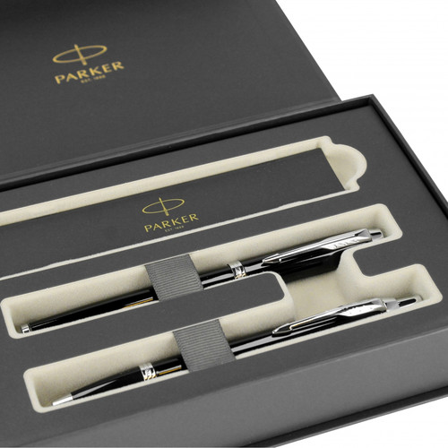 Parker Gift Set IM Black CT - Fountain Pen & Ballpoint Pen