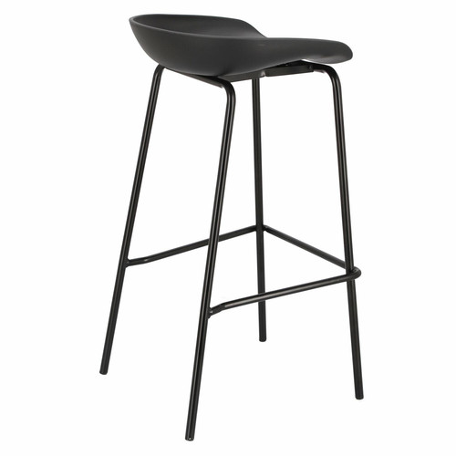 Bar Stool Grego 75cm, black