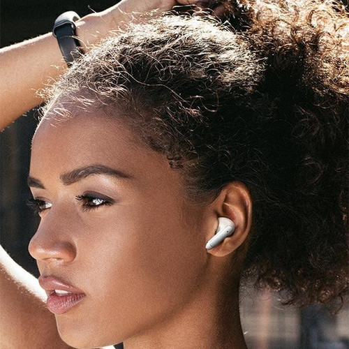 USAMS Headphones Earphones Bluetooth TW S 5.3 X-Don Dual Mic, white