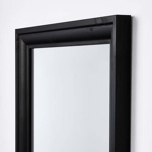 TOFTBYN Mirror, black, 65x85 cm