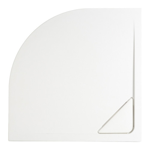 Cooke & Lewis Helgea Quadrant Shower Tray 80x4.5cm