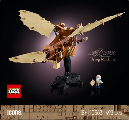 LEGO Icons Leonardo da Vincis Flying Machine 18+