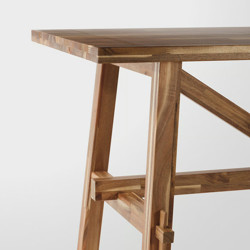 SKOGSTA / SKOGSTA Table and 4 chairs, acacia/acacia, 160x81 cm