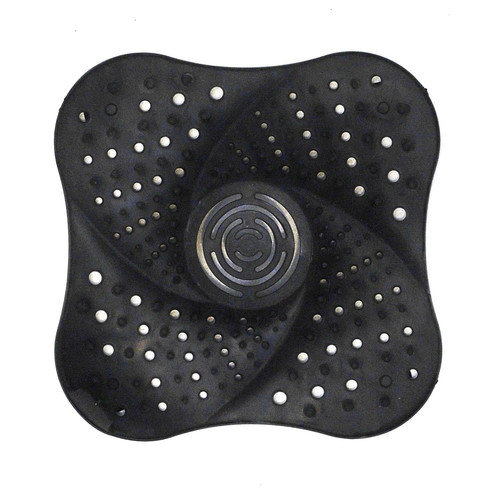 Silicone Drain Strainer, black