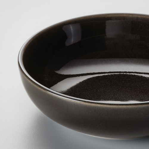 GLADELIG Oven dish, dark grey, 20 cm