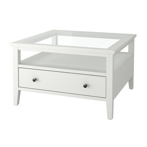 IDANÄS Coffee table, white, 80x80 cm