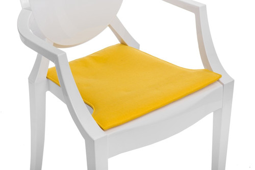 Chair Pad Royal, yellow