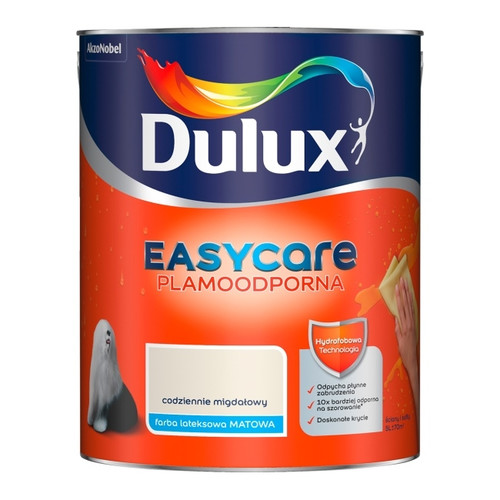 Dulux EasyCare Matt Latex Stain-resistant Paint 5l everyday almond