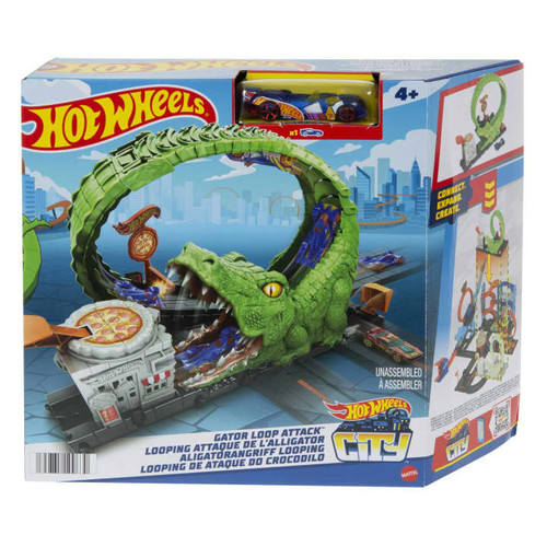 Hot Wheels Crocodile Loop Playset HKX39 4+