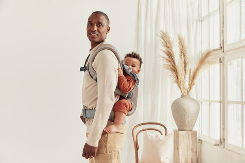 BABYBJORN Baby Carrier Harmony 3D Mesh, Grey beige, 0-3y