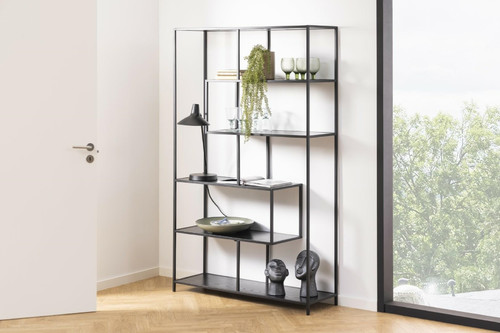 Shelving Unit Seaford XV, black