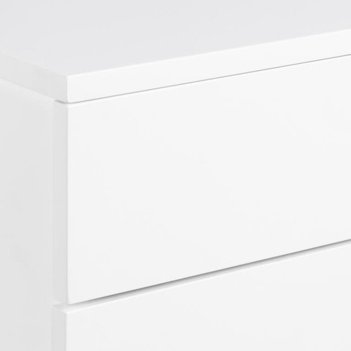 Wall-Mounted Bedside Table Nightstand Avignon, white