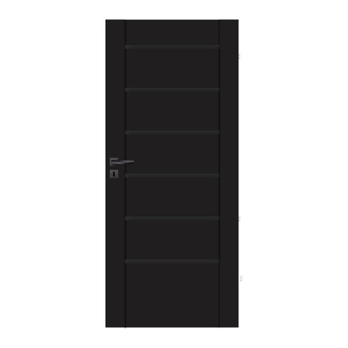 Internal Door Stira Toreno 70, right, premium black