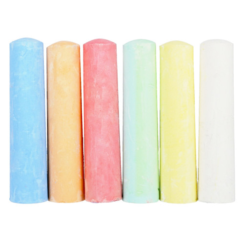 Starpak Sidewalk Chalk 6 Colours Play-Doh