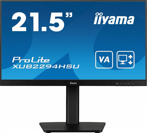 IIYAMA 21.5" Monitor IPS 100Hz  Pivot HAS XUB2293HSU-B7