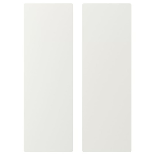 SMÅSTAD Door, white, 30x90 cm