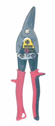 Stanley Maxsteel Aviation Snips, left