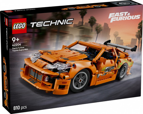 LEGO Technic Fast and Furious Toyota Supra MK4 9+