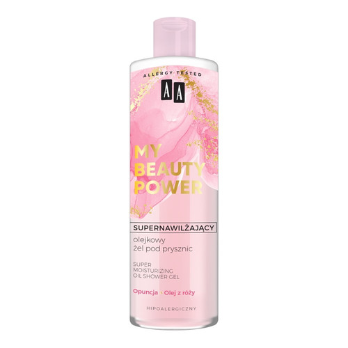 AA My Beauty Power Super Moisturizing Oil Shower Gel Prickly Pear 400ml