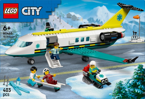 LEGO City Emergency Air Ambulance Plane 60465 6+