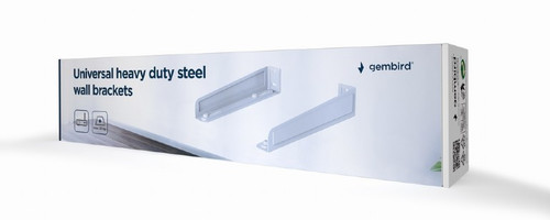 Gembird Universal Wall Brackets 35kg, white