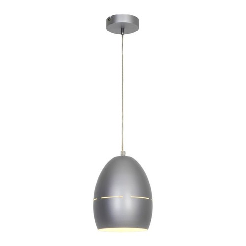 Pendant Lamp Egg E27, silver